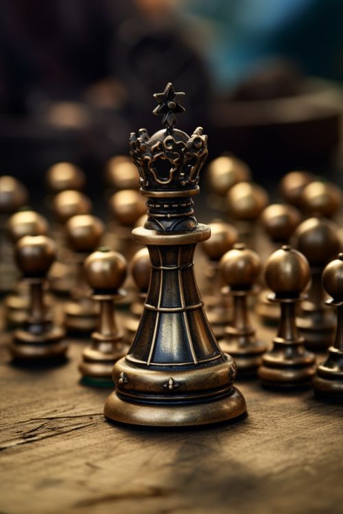 棋盘棋子国际象棋企业文化精神产品摄影图 摄影